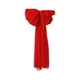 thumbnail image 2 of Decoración de lazo de terciopelo para árbol de Navidad 75cm | Adorno de cinta de felpa roja de gran tamaño | Decoración de pared para ventana colgante | Pliegue de memoria que no se desvanece, 2 of 6
