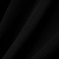 thumbnail image 4 of Men's Waffle Knit Henley T-Shirt Notch V Neck Short Sleeve Casual Summer Beach Top Color Block Breathable Shirt Regular Fit Lightweight Fashion Tee with Pocket, 4 of 9