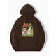 thumbnail image 3 of Sudadera con capucha con estampado de alienígena de cómic retro, sudaderas con capucha geniales para hombres, sudadera con capucha de diseño gráfico informal para hombres con bolsillo de canguro para, 3 of 4