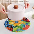 thumbnail image 5 of BZSMCE Mats for Pots,Pans Place Cute Ladybug Simple Style Pattern Pot Mats, 5 of 6