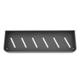 thumbnail image 3 of Shower Caddy Space Aluminum Rustproof Smoothing Simple Black Sturdy Bathroom Wall Shelf with 5 Hooks for Kitchen Laundry 15.7in, 3 of 5