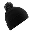 thumbnail image 2 of Beechfield Adults  Snowstar Beanie, 2 of 2