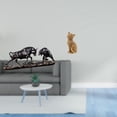 thumbnail image 2 of Escultura animal moderna de Feng Shui, figura de toro, oso y gato, de resina, obra de arte coleccionable para escritorio, entrada, estantería, sala de, 2 of 8