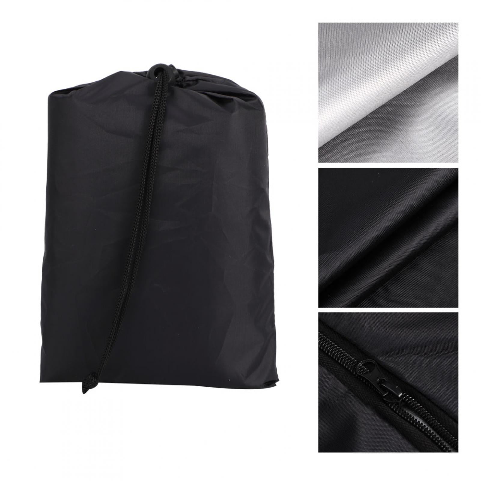 Gupbes Folding Bed Storage Cover,Folding Bed Dust Cover,Black Portable ...