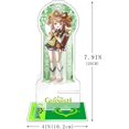 thumbnail image 2 of HTOOQ Yao Yao Cardboard Cutout Gaming Acrylic Peripheral Stand Decoration Collection for HTOOQ Fans 7.9 Inch, 2 of 6