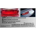 thumbnail image 3 of ICBEAMER Red T15 906 579 901 908 9 LED Super Bright 9-SMD LED Parking Light Bulbs [2 Pairs], 3 of 7
