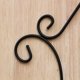 thumbnail image 2 of unbranded Soporte De Hierro Negro Para Exhibir Platos Cuadros Y Con Curvo Decorativo, 2 of 8