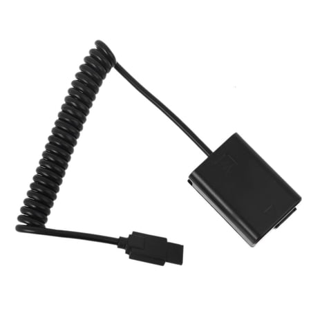 hejhncii Dummy Battery Eliminator Power Supply Spring Cable Fit for A7R A7S A7 A7II A7RII