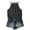 Black, variant on Womens Halter Tops Back Bow Tie Sleeveless Blouse Casual Loose Fit Keyhole Back Line Pattern Camisole for Daily Wear Dark Gray XL