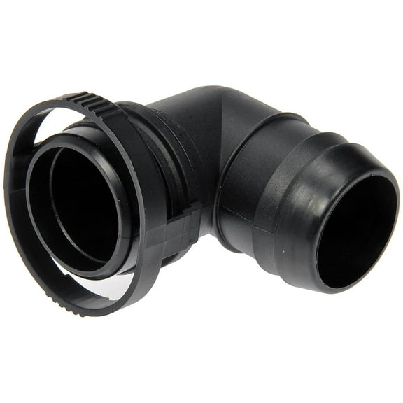 Dorman 800-161 Crankcase Ventilation Hose Connector, Elbow 90 To 27 mm Barbed (Pack of 2)
