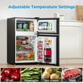 thumbnail image 3 of Midea WHD-113FB1 Réfrigérateur 3,1 Pi3 Noir, 3 of 9