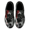 thumbnail image 2 of Sprint Car Racing American flag US Shoes Sneakers Black Size 4.5, 2 of 7