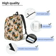 thumbnail image 3 of Fotbe Rooster Mochila de Lona con Estampado, Mochila Duradera, Mochila Versátil de Alta Calidad, Mochila Compacta Vintage-Small, 3 of 5
