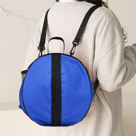 SouMaox Athletic Ball Carrier Wear Resistant Sports Backpack Versatile Equipment Bag Portable Storage for Outdoor Training Courts