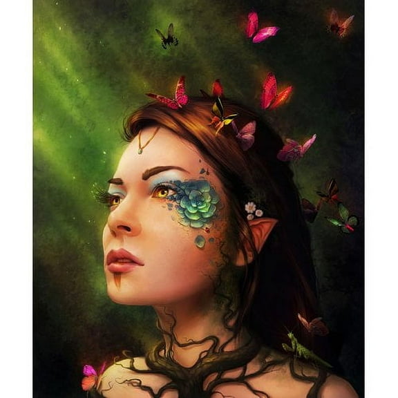 Marmont Hill "Gaia" Painting Print on Canvas