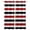 Red, variant on Teal Grey Kitchen Curtains Farmhouse Watercolor Modern Geometric Cafe Short Curtains for Bathroom Blackout Window Curtain Grommet Small Window Treatment Drapes for Bedroom Living Room 27.5"x39"x2