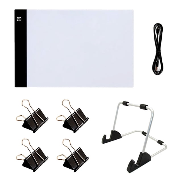 Matsuzay Pad Kit Acrílico USB Tablero de de luz Herramienta de puntada de bordado ajustable Artesanía