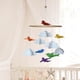 thumbnail image 4 of móvil para cama de bebé, cuna de bebé, desarrollo móvil, coordinación ojo-mano, instalación Simple para decoración de habitación de niño o Aves CUTICAT Móvil de cuna para niños, 4 of 8