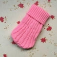 thumbnail image 3 of Mortilo Pet Sweater Winter Dog Clothes Puppy Pet Cat Sweater Jacket Coat For Small Dogs Pet accessories Pink L, 3 of 7