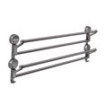 thumbnail image 3 of Toallero Estante de Baño Doble Barra Organizador de Toallas Montado en La Pared Rejilla Plegable para Almacenamiento Adecuado para Baño Dormitorio Ent Gris, 3 of 8