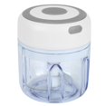 thumbnail image 6 of Portable Food Processor, iNova Electric Mini Garlic Chopper for Dicing, Ginger, Chili, Fruits, Onions Pepper and Baby Food 250ml, White, 6 of 7