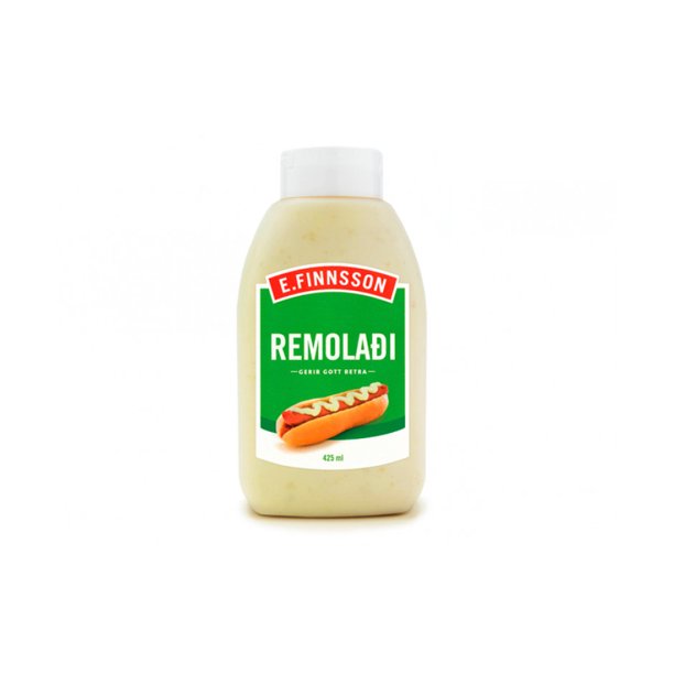 E. Finnsson Icelandic remúlaði remoladi remoulade Hot Dog condiment
