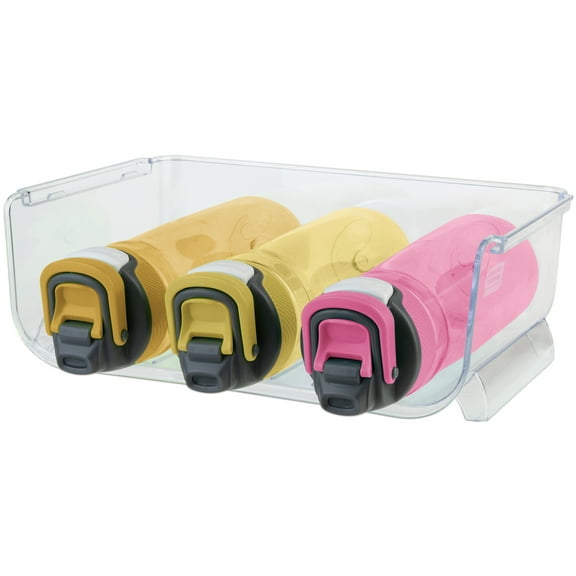 Smart Design 2 Pack Clear Stackable Bottle Organizer