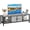 grey, variant on 58 Inch TV Stand with Storage,TV Entertainment Center up to 65 Inch TV,Wooden TV Stand for Living Room, Bedroom,Two Closed Storage Spaces and Open Shelves