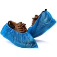 thumbnail image 1 of Disposable Shoe Boot Covers Waterproof Non Slip Shoes Protectors Covers Durable Boot&Shoes Covers,One Size Fits All,Blue, 1 of 7