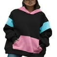 thumbnail image 1 of CNKOO Femmes Sweat-Shirts à Capuche d'Automne Débardeurs à Manches Longues avec Poches, 1 of 6