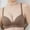 Coffee, variant on SMihono Fashion Sexy Plunge Demi for Women Soft Underwire Push up Bra Lightly Beathable Padded Bralettes Adjustable Strap Bras Green S