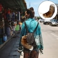 thumbnail image 1 of Unique Animal Tail Keychain Pendant Long Design Handbag Backpack Accessory Charms For Everyday Carry, 1 of 4