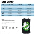thumbnail image 6 of Ghostbusters Film Logo Men's Tank Top Lightweight Summer Sleeveless Tee Shirt Muscle Tank Tops Workout T-Shirts Casual Athletic Undershirts, 6 of 7