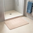 thumbnail image 3 of Fmxomd Bath Mat, Super Soft Absorbent Bathroom Rug Non Slip, Quick Dry, Machine Washable Floor Carpet for Tub Shower, Home Decor Accessories, 24x16, 3 of 6