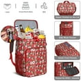 thumbnail image 5 of Travel Cooler Bag - Red Strawberry Plants Fruit Camping Beer Cooler Backpack with Bottle Opener- Waterproof Insulated Picnic Backpacks - Cooler Bag for Beach, 5 of 6