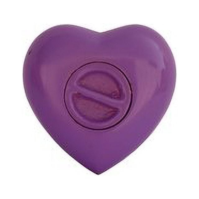 SHREYAS Heart Shaped LIGHT PURPLE PLAIN Cremation URNs for Human & Pet Ashes Keepsake Vase Highly Durable