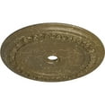 thumbnail image 3 of 41"OD x 4"ID x 2 3/8"P Caputo Ceiling Medallion (Fits Canopies up to 5 1/2"), Hand-Painted Mississippi Mud Crackle, 3 of 6
