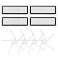 thumbnail image 2 of Kit de filtro Hepa de repuesto Compatible con aspiradora Bot W10 W10pro, 4 cepillos laterales, 4 filtros Hepa, 2 of 5