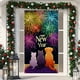 thumbnail image 4 of Uuiauoio Happy New Year Door Cover Decoration with Festive Winter Design, Reusable Polyester Door Hanging for Party and Celebration, Indoor Outdoor Welcome Sign Tapestry, 4 of 9