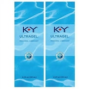 K-Y UltraGel Personal Water Based Lubricant 4.5 Oz (Pack of 2)
