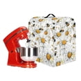 thumbnail image 6 of TSOVTHRID Daisy Bee Pattern Kitchen Stand Mixer Cover with Top Handle and Storage Bags Waterproof Kitchen Appliance Dust Cover Portable Polyester Coffee Maker Cover for 4.5-5 Quart Stand Mixer,S, 6 of 7