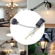 thumbnail image 5 of Conector de lámpara de cerámica práctico con base GU10 para luz CFL LED estilo C, 5 of 9