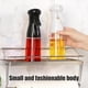 thumbnail image 4 of Pulverizador De Aceite, Botella Pulverizadora De Aceite Transparente, Pulverizador De Aceite Para Cocinar, Hornear, Asar, Barbacoa, Ensalada, Asar, Ayuda De Cocina Guardurnaity OD015075-01, 4 of 6