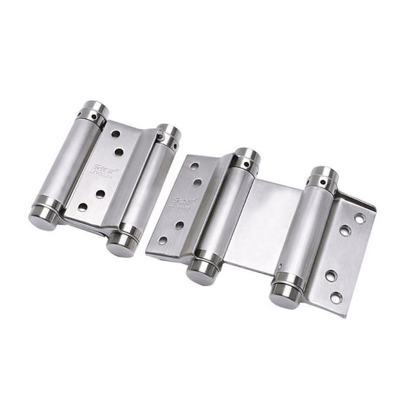 AOOOWER Double Action Spring Hinge 4 Inch Cafe Saloon Door Swing Door Stainless Steel Hinge Suitable Door Thickness: 2.5-4.3cm