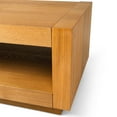Maven Lane Artemis Contemporary Wooden Coffee Table in Refined Natural ...
