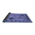 thumbnail image 2 of Ahgly Company Indoor Round Oriental Blue Industrial Area Rugs, 5' Round, 2 of 4