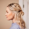 thumbnail image 5 of 10 Pcs Double Grip Hair Clips, Metal Snap Hair Clips Hair Barrettes for Women Hair Making Salon Supplies Hair Accessories, 5 of 7