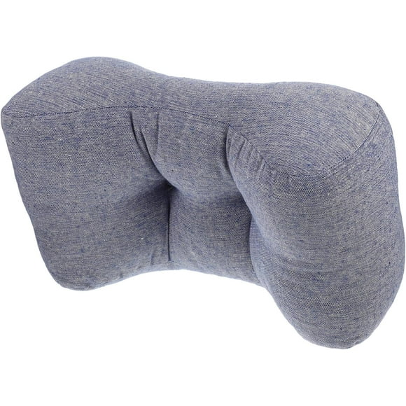 Nvzi Almohadas lumbares para acampar, mochilas, almohadas de playa,almohadas para la espalda baja, almohadas protectoras lumbares, almohadas multifunción para el coche (azul)