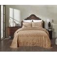 thumbnail image 2 of Better Trends Chenille Bedspread For Full/Double Size Bed 100% Cotton Medallion Design Lightweight Bedspread for all Season 96" x 110" Heirloom Collection (Tan), 2 of 5