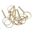 thumbnail image 6 of MRLESS 10-Pack Heavy Duty Trailer Pin Clips M8 Lynch Pins Round Lock Pins for Truck, Mower, and Equipment Secure Locking, 6 of 8
